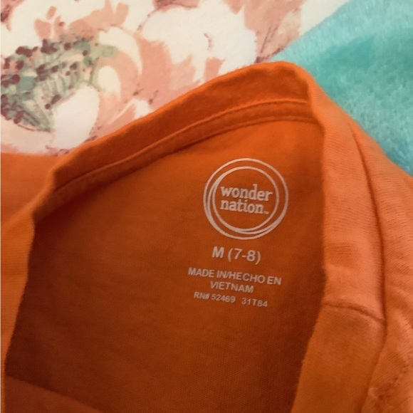 Wonder Nation Halloween shirt unicorn sparkle Med 7/8 in good shape - Picture 6 of 7